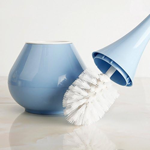 Inchant Toilet Brush with Holder - Blue 1