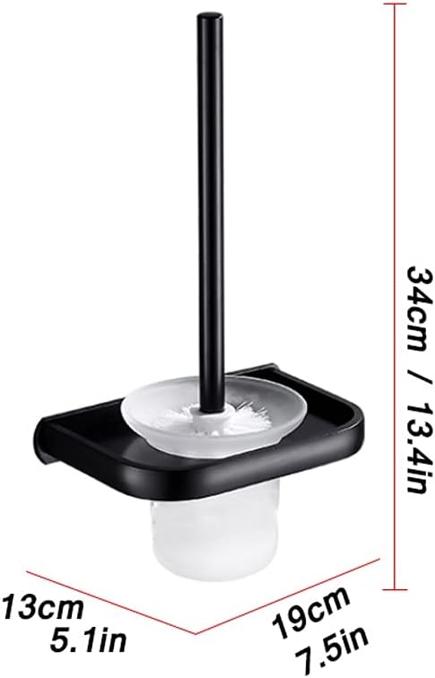 UNNS Toilet Brush and Holder Set 360 No Dead Angle Cleaning Tool