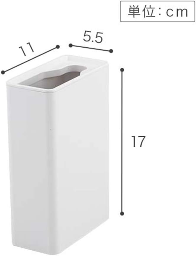 Yamazaki 4855 Toilet Brush Stand White 1