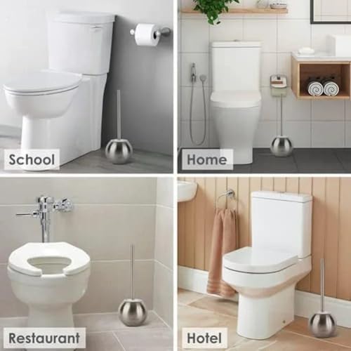 NLIEOPDA Toilet Brush Five-Piece Set - Durable and Space-Saving