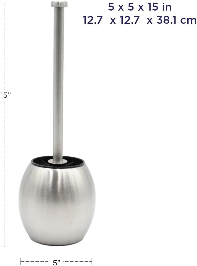 Toilet Brush and Holder Set - 304 Stainless Steel