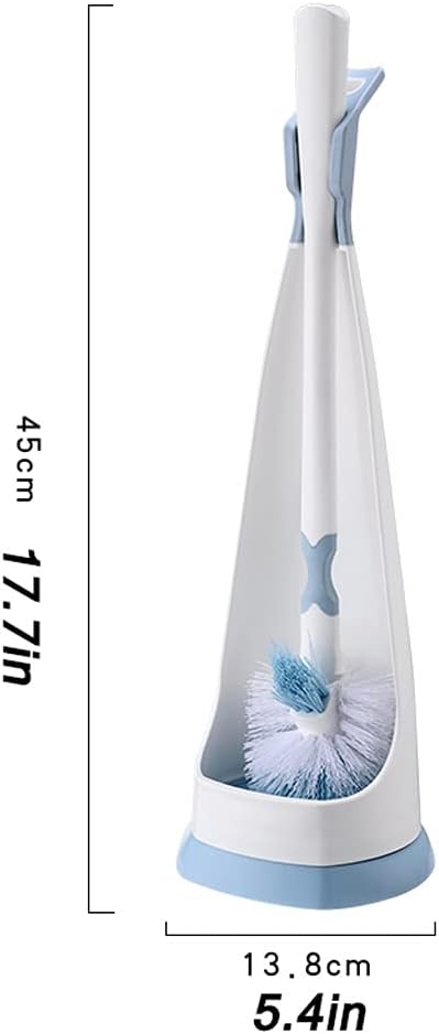 XIAOSAKU Toilet Brush with Holder Set Color B