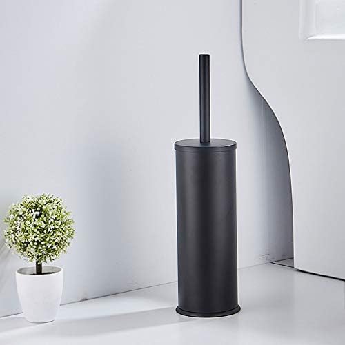 UNNS Toilet Brush with Base and Holder - Black