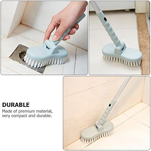 Baluue 1pc Toilet Cleaning Brush with Long Handle