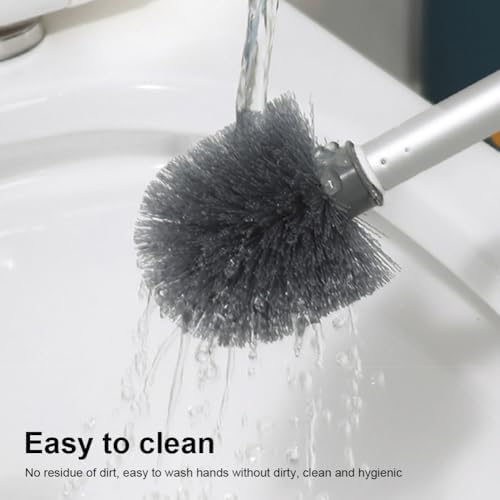 Bibabala Toilet Brush with Holder and Crevice Tool