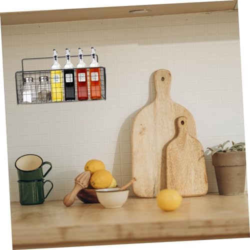 Zerodeko Wall Mounted Shower Shelf with Iron Wire Basket