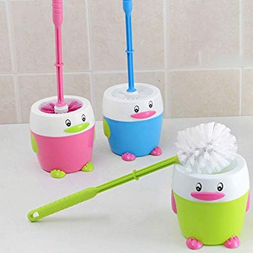 SPOUR Penguin Toilet Brush with Holder and Bracket