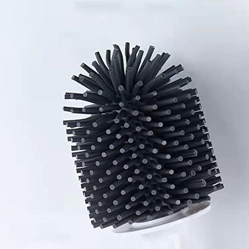 Toilet Brush with Storage Compartment and Long Handle