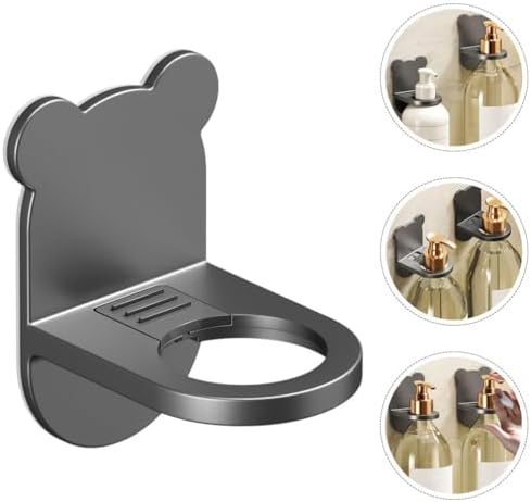 Cabilock 4pcs Wall-Mounted Bathroom Storage Racks with Self-Adhesive Hooks