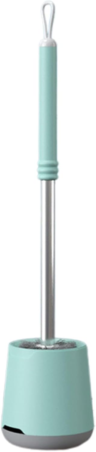 YIYIYD Toilet Brush with Covered Holder and Long Handle
