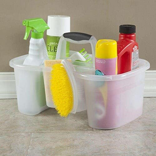 LKOP Clear Shower Storage Organizer Wall Shelf
