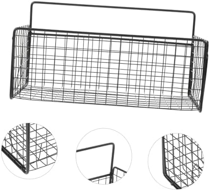 Zerodeko Wall Mounted Shower Shelf with Iron Wire Basket