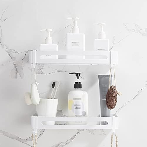 ANNBKA Triangle Aluminum Shower Caddy White Style 3