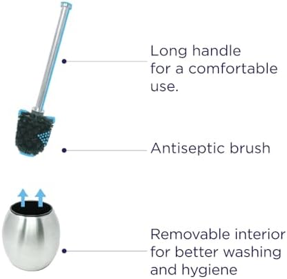 Toilet Brush and Holder Set - 304 Stainless Steel