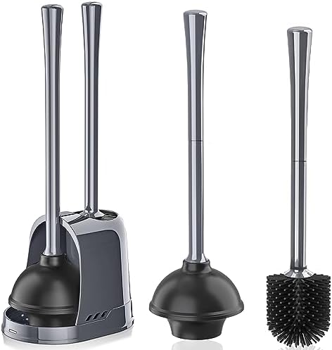 LOVLOY Toilet Plunger and Brush Combo Set