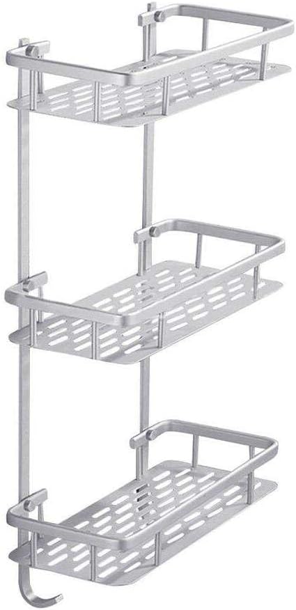 FINANCIALLY LIT LKOP 3 Tier Rectangle Shower Organizer