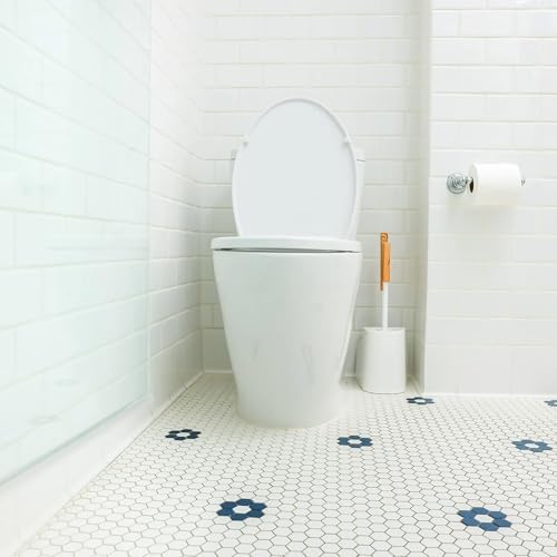Toilet Brush Plunger Set with Storage Caddy
