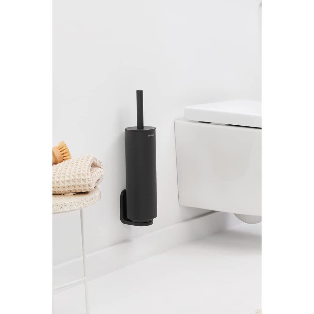 Brabantia Mindset Toilet Brush with Wall Mount Holder