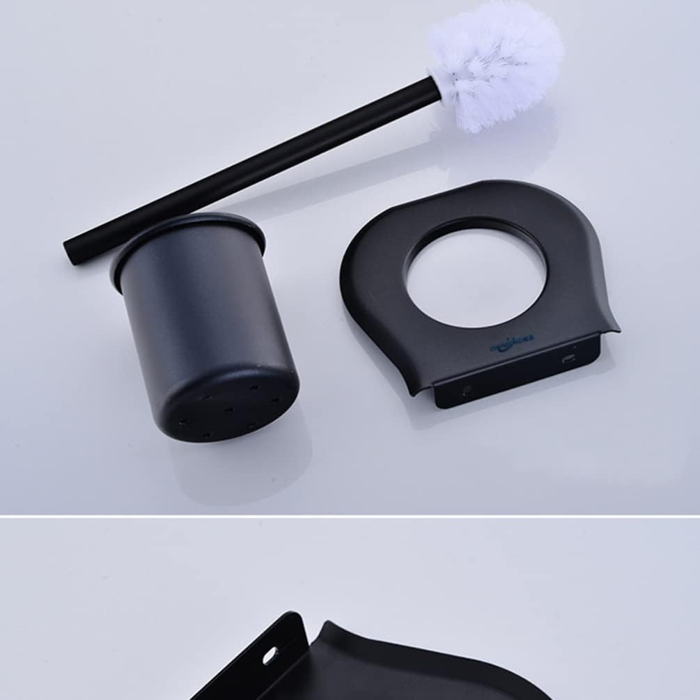 DECHOUS Sturdy Aluminum Toilet Brush Holder