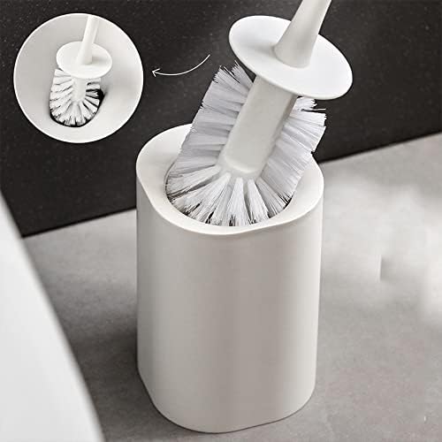 Lazy Corner Toilet Brush Set with Long Handle 1