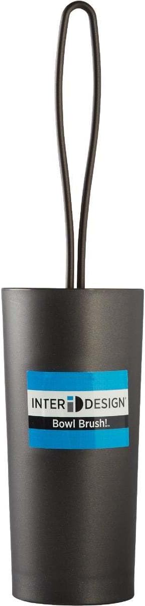 InterDesign iDesign Loop Toilet Bowl Brush and Holder - Bronze 1