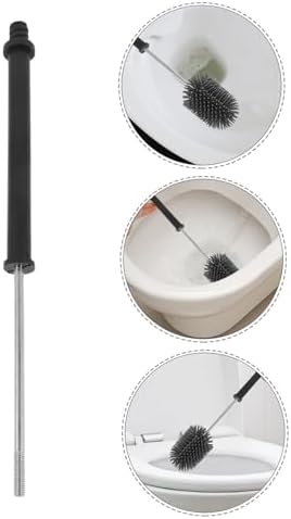 Toilet Brush Head Adapter - Replacement Handle Connector for Bathroom