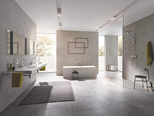 GROHE Essentials Toilet Brush Set Metal with Concealed Fastening