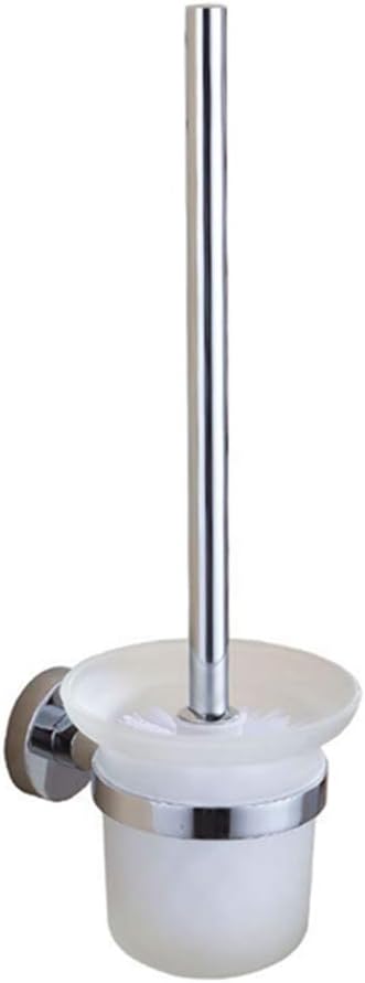 LUDSUY Stainless Steel Toilet Brush Holder Set