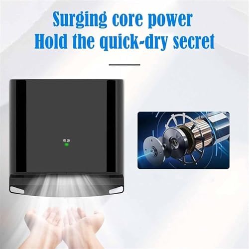 Automatic Sensor Hand Dryer 1250W Gold Wall Mounted
