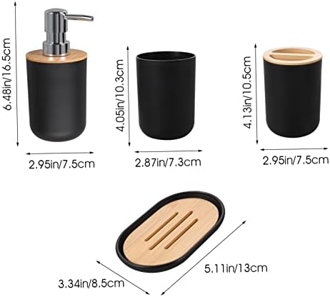 LIFKOME 1Set Bathroom Accessory Set
