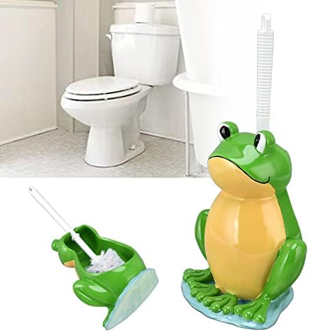 Tyenaza Toilet Plunger and Brush Set with Stand