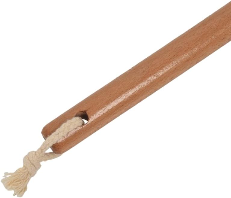 HUFFA Toilet Bowl Brush with Coconut Fiber Head and Beechwood Handle