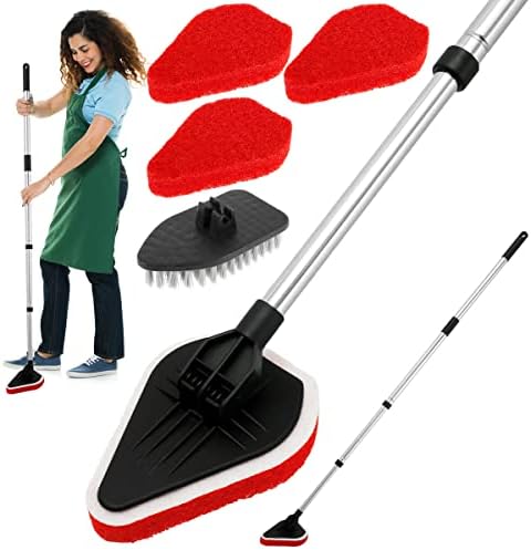 SHASUXTING 2-in-1 Multi-Function Bathroom Brush Set