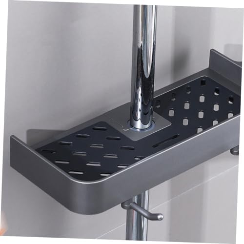 BRIGHTFUFU Shower Bar Basket Organizer for Bathroom Essentials
