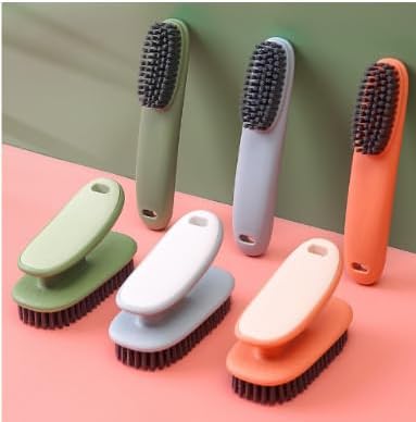 PLSMY 2-Piece Cleaning Brush Set for Home Kitchen Bathroom Clothing