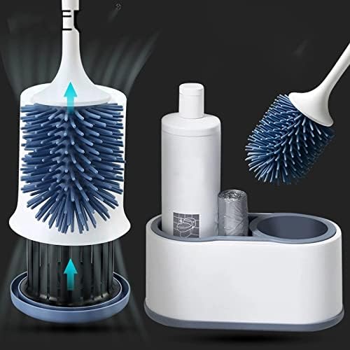 Eco-Friendly Toilet Brush with Wall Mount Holder