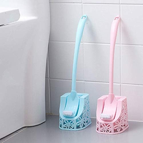 SPOUR Toilet Brush Holder Set with Long Handle Brush