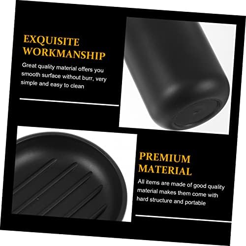 Veemoon Elegant Black Bathroom Accessories Set