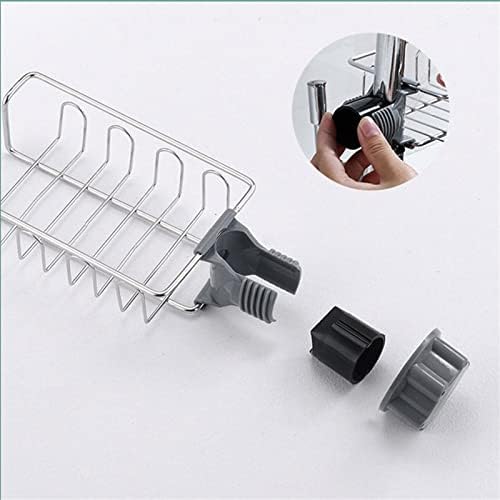 Xbiez Shower Caddy with Sponge Holder for Kitchen Sink