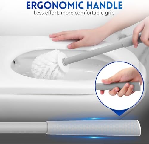Y-in Hand 2 Pack Toilet Brush Holder Set 1