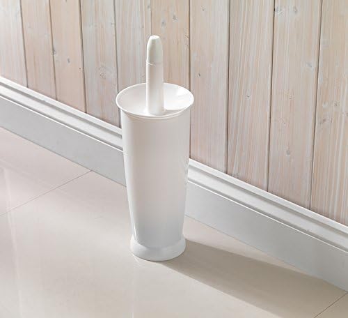 Addis Closed Toilet Brush Set White 1