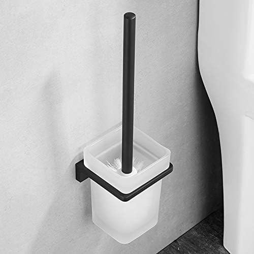 UNNS Toilet Brush with Glass Holder Set