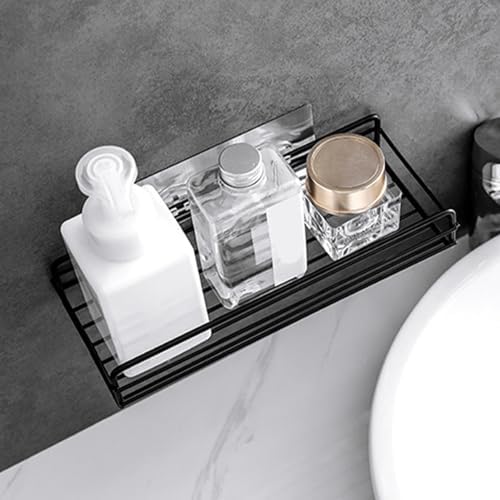 Sturdy Metal Shower Caddy with Drainage and Space Saving Design