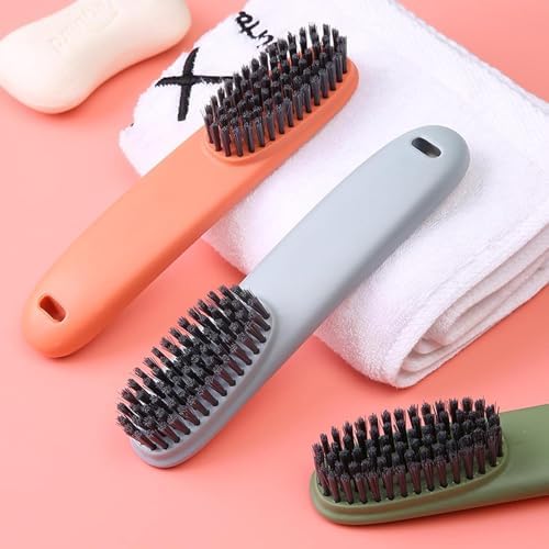 PLSMY 2-Piece Cleaning Brush Set for Home Kitchen Bathroom Clothing