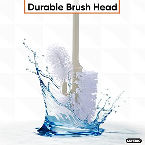 Superio Toilet Brush and Holder 2 Pack 1