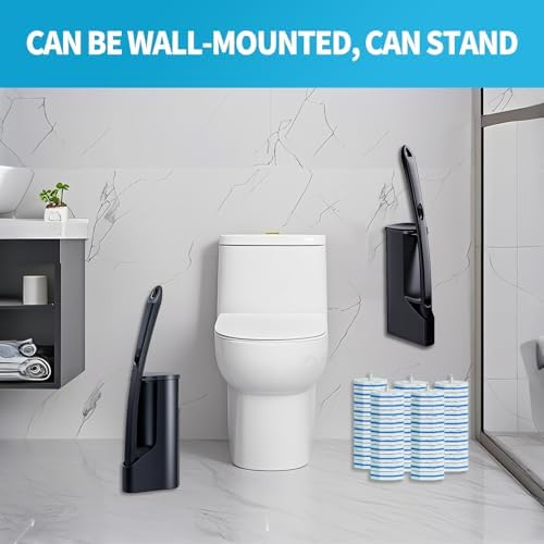 Hohoky Toilet Cleaning Set with 50 Refills