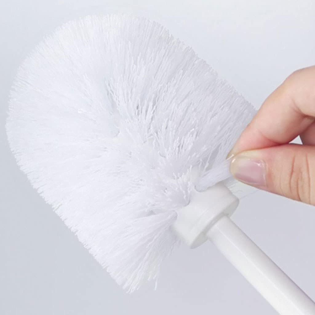 UNNS Wall-Mounted Toilet Brush with Holder - Simple Design Activated Carbon Deodorization