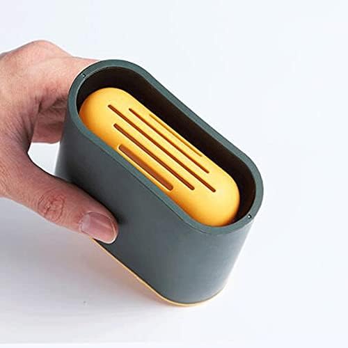 TETARI Toilet Brush Holder Set for Deep Cleaning