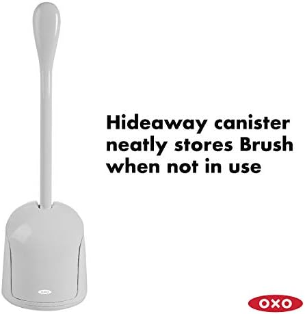 OXO Toilet Cleaning Bundle - Brush Plunger with Canisters