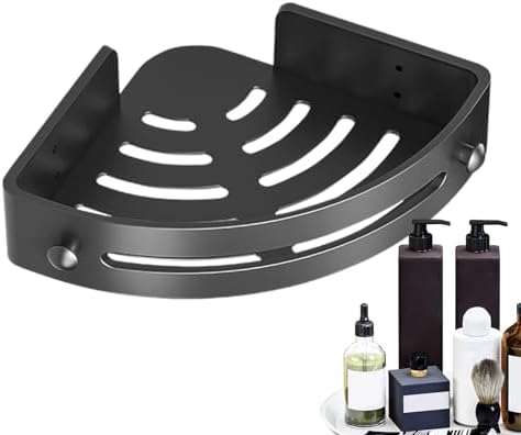 Sturdy 4-Tier Corner Shower Caddy Organizer